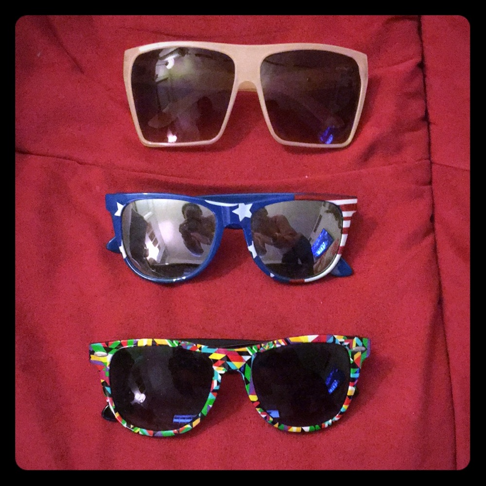 Set of 3 Sunglasses